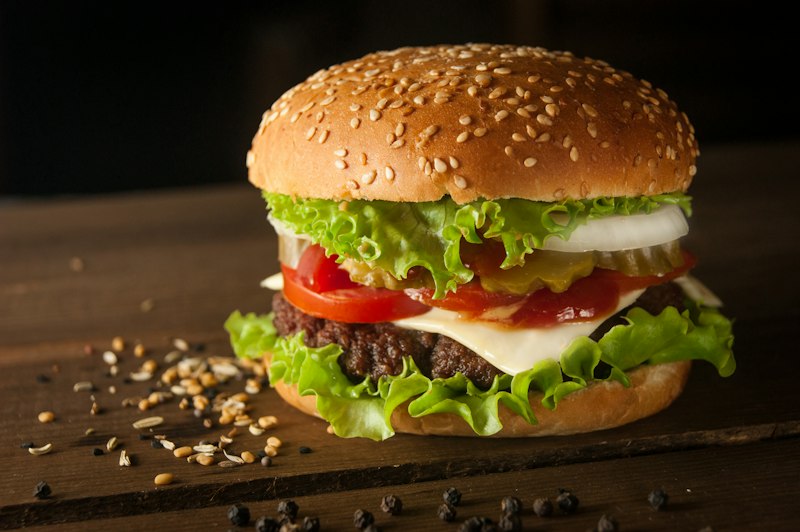 Mushroom Beef Burger